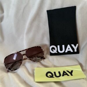 Quay Australia Smokey Tortoise Sunglasses